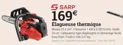 Sarp élagueuse thermique