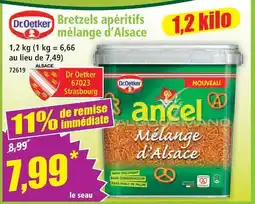 Bretzels apéritifs mélange d'alsace