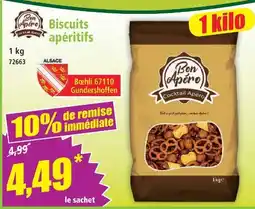 Bon apéro biscuits apéritifs