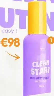 Clean start gel detergent