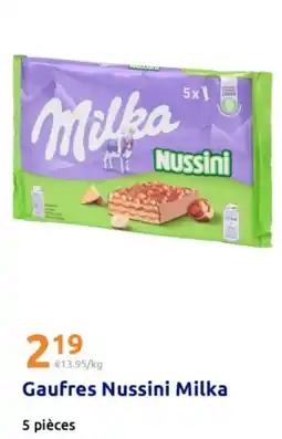 Milka Gaufres Nussini