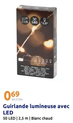 Guirlande lumineuse avec LED