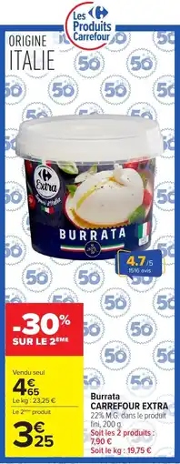 Carrefour Extra Burrata