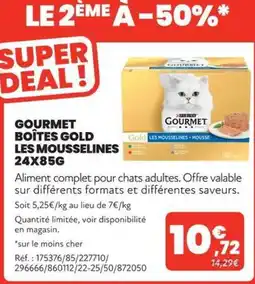 Gourmet Boîtes Gold