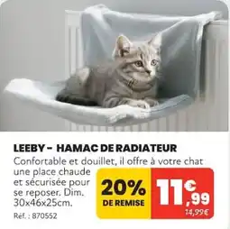 Leeby Hamac de Radiateur