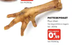 Patte de poulet