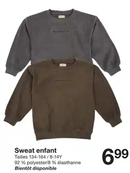 Sweat enfant