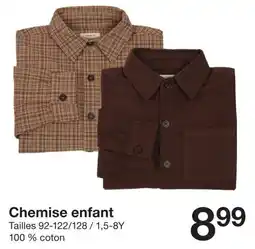 CEEMAN Chemise enfant