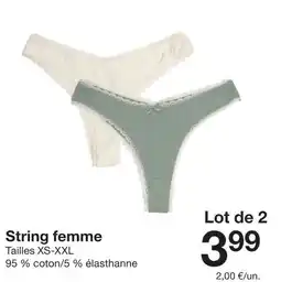 String femme