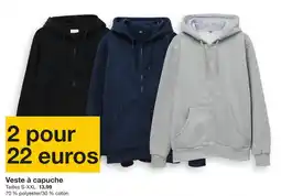 Veste à capuche