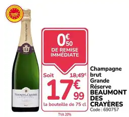 BEAUMONT DES CRAYÈRES Champagne brut