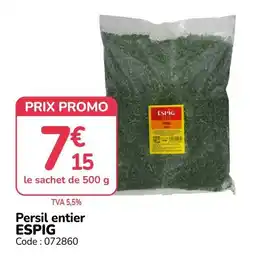 ESPIG Persil entier
