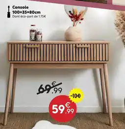 Console 100×35×80cm