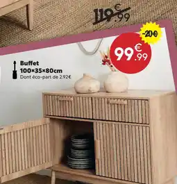 Buffet 100×35×80cm