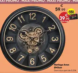 Horloge aron ø45cm