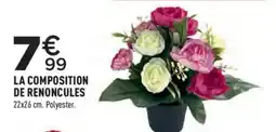 La Composition de Renoncules