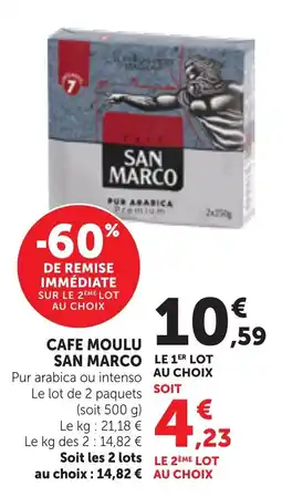 San Marco Cafe Moulu