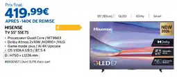 Hisense Tv 55" 55e7s