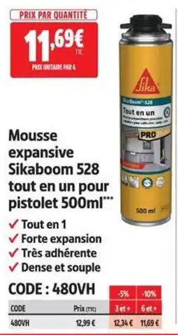 Sikaboom Mousse expansive 528