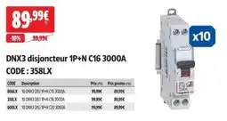 DNX3 disjoncteur 1P+N C16 3000A