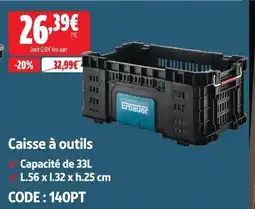 Erbauer caisse à outils
