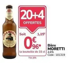 Moretti - bière