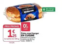 Burger - pains maxi