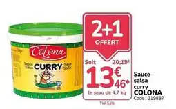 Colona - sauce salsa curry