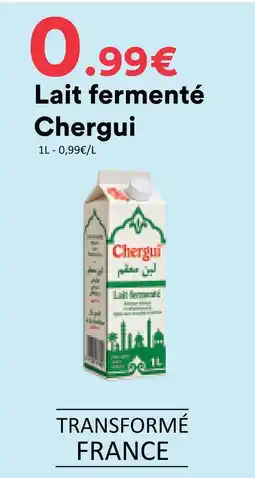 Chergui lait fermenté