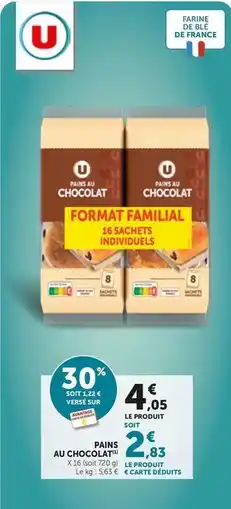 U - pans au chocolat