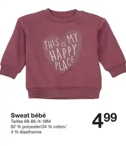 Sweat bébé