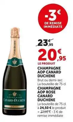 Canard - champagne aop