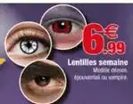 Lentilles semaine