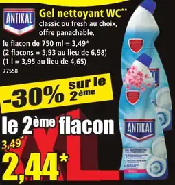 ANTIKAL Gel nettoyant WC