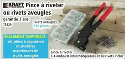 KRAFT Pince à riveter