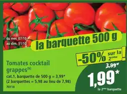 Tomates cocktail grappes