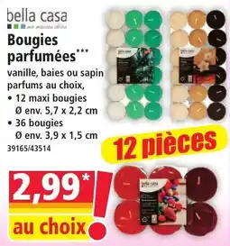 Bella casa Bougies parfumées