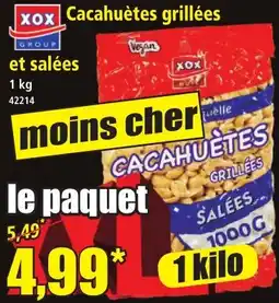 XOX Cacahuètes grillées