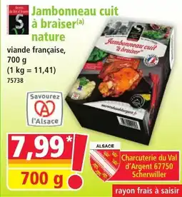 Jambonneau cuit à braiser