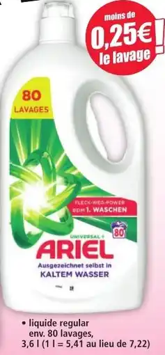 ARIEL liquide regular