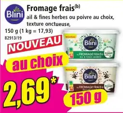 Blini Fromage frais