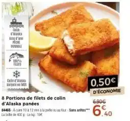 Colin d'Alaska panées