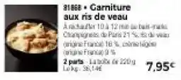 31888 Garniture aux ris de veau