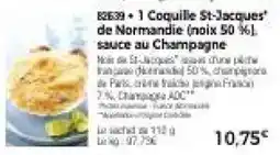 Coquille St-Jacques' de Normandie