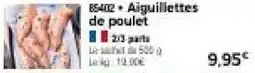 Aiguillettes de poulet