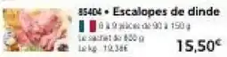 Escalopes de dinde