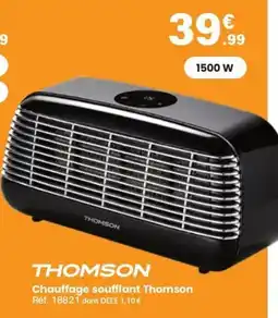 THOMSON Chauffage soufflant Thomson