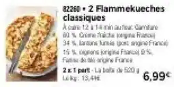 Flammekueches classiques