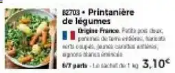 Printanière de légumes