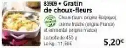 Gratin de choux-fleurs